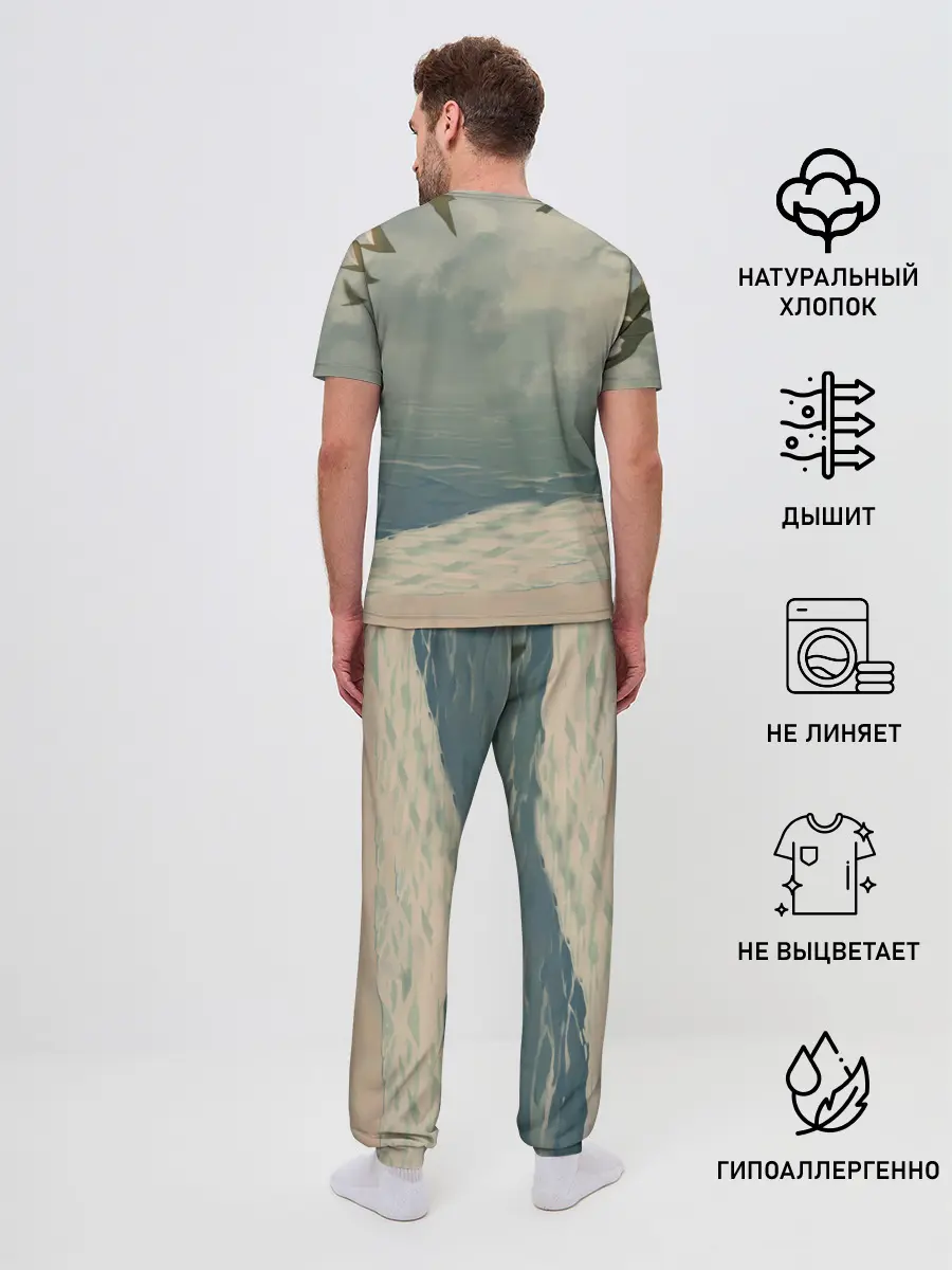 Мужская пижама с брюками / Hug | Jujutsu kai