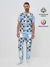 Мужская пижама с брюками / Животные