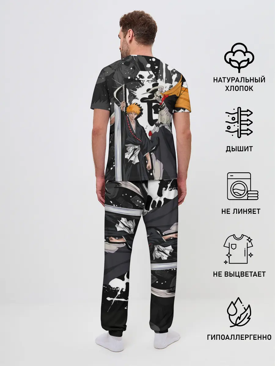 Мужская пижама с брюками / Bleach
