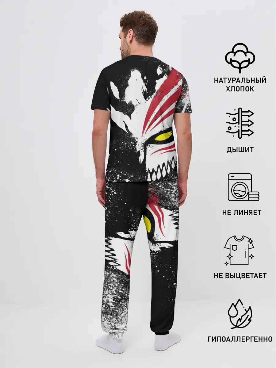 Мужская пижама с брюками / БЛИЧ МАСКА | BLEACH