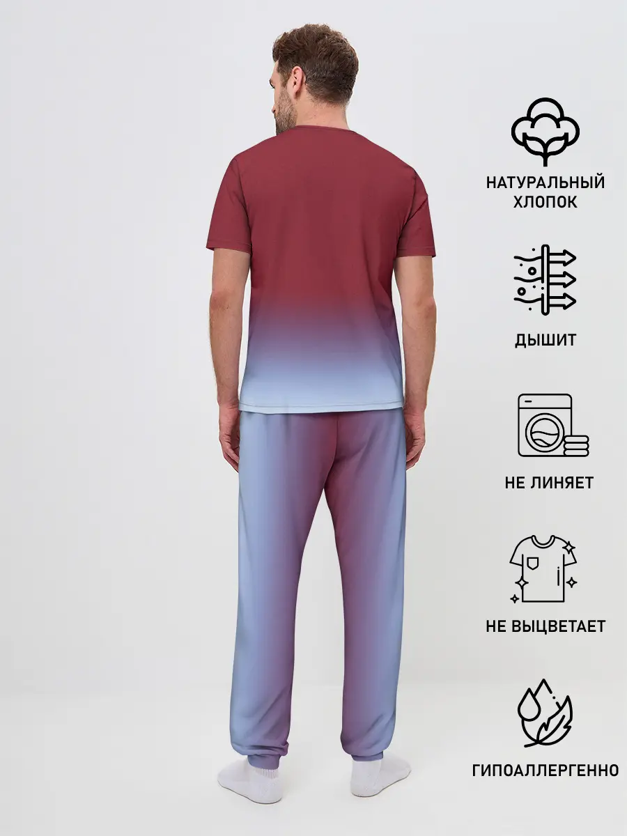 Мужская пижама с брюками / Акира