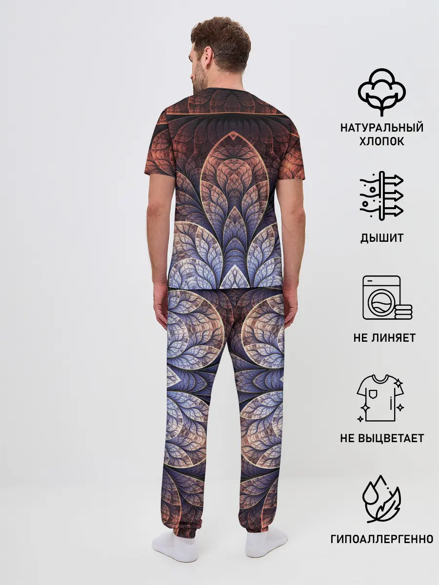 Мужская пижама с брюками / LOTUS
