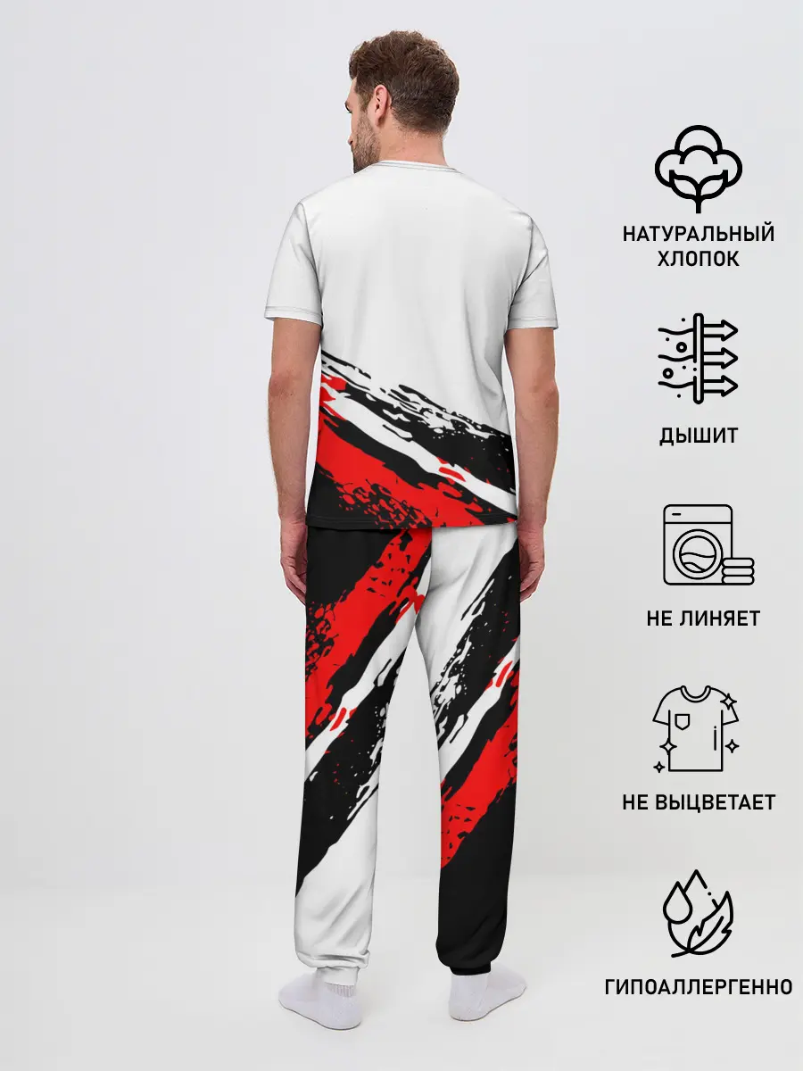 Мужская пижама с брюками / Agatsuma Zenitsu Kimetsu no Yaiba