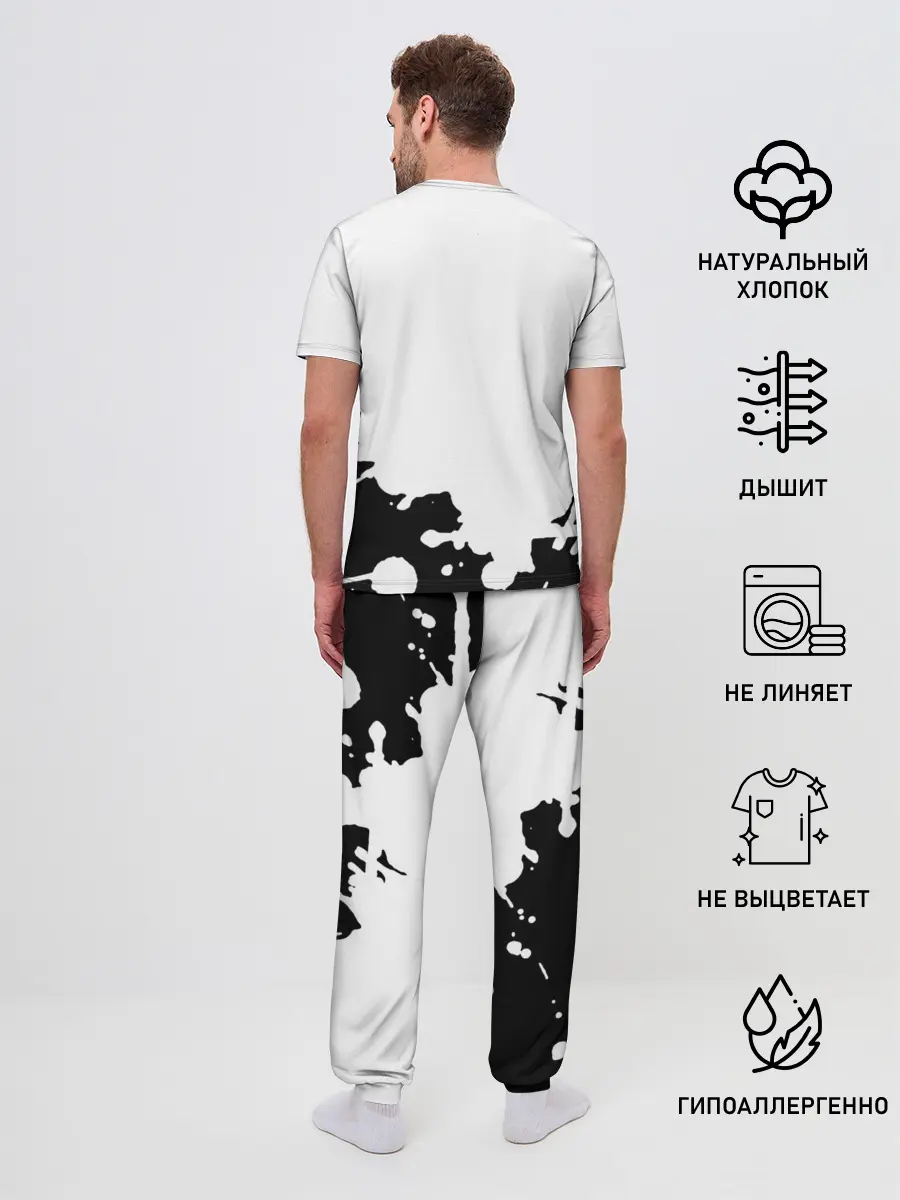 Мужская пижама с брюками / Nezuko Kamado Kimetsu no Yaiba