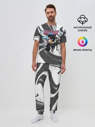 Мужская пижама с брюками / Блич Манга