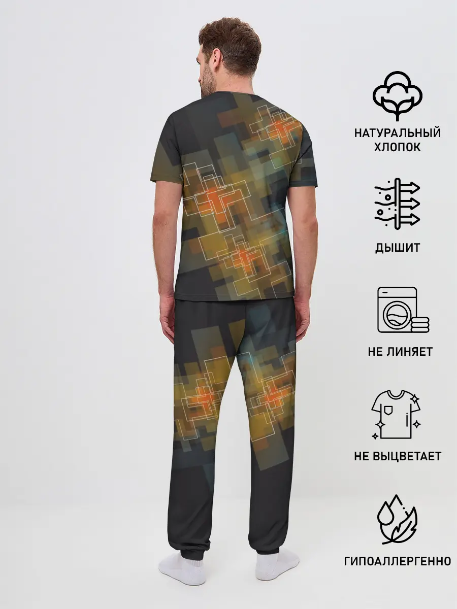 Мужская пижама с брюками / Блич. Маска