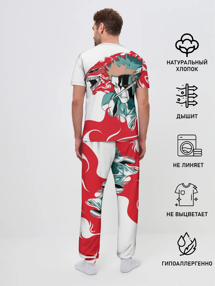 Мужская пижама с брюками / ИЧИГО ДЕМОН | BLEACH | БЛИЧ