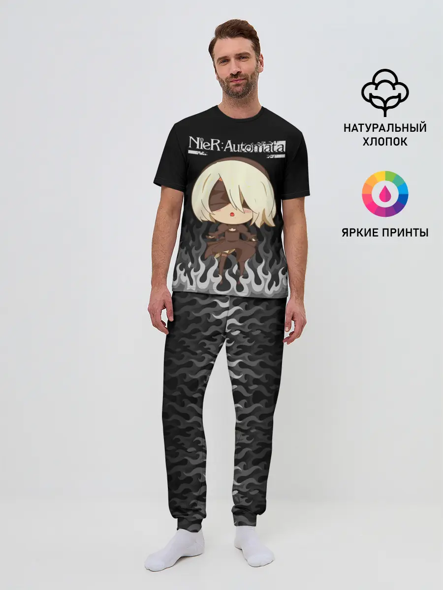 Мужская пижама с брюками / NIER AUTOMATA