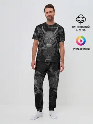 Мужская пижама с брюками / The devil is inside