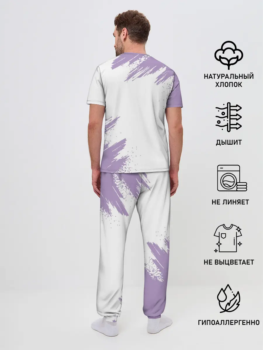 Мужская пижама с брюками / ЧЕРЕПАШКИ НИНДЗЯ - ДОНАТЕЛЛО