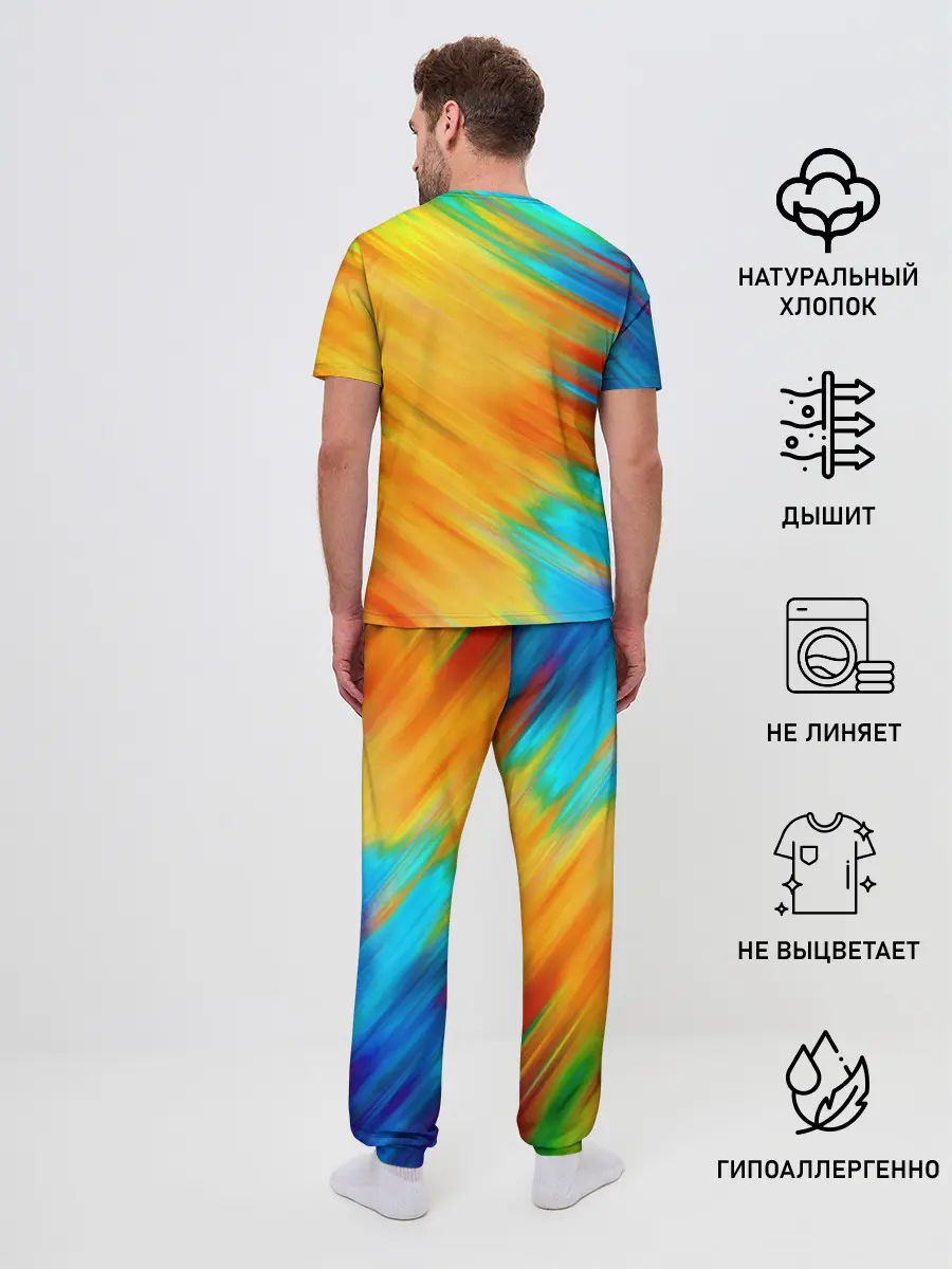 Мужская пижама с брюками / Alone Astranaut