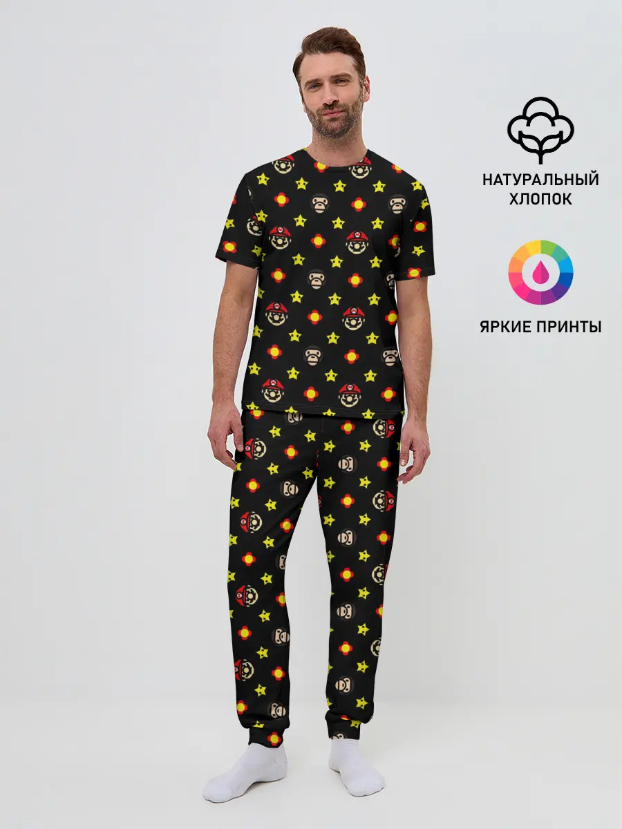 Мужская пижама с брюками / MARIO