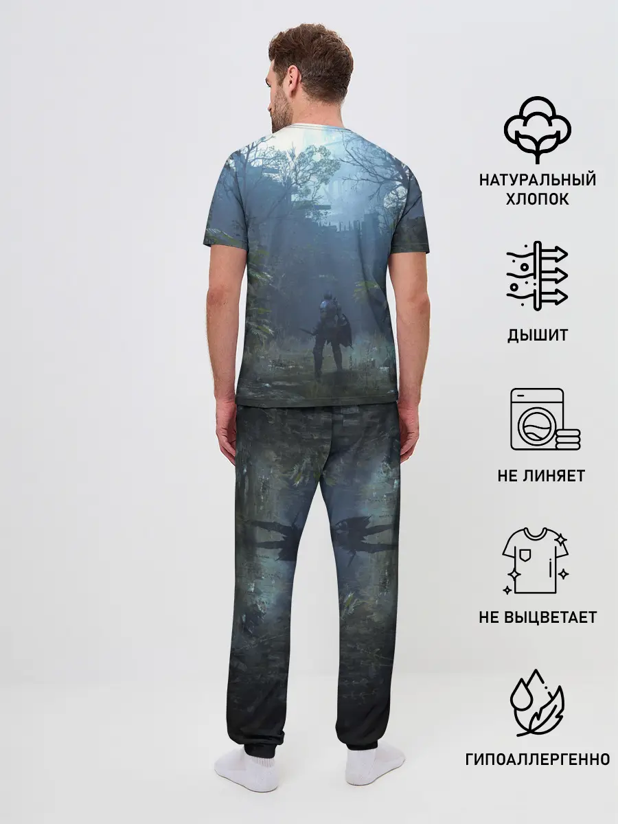 Мужская пижама с брюками / Demons Souls art