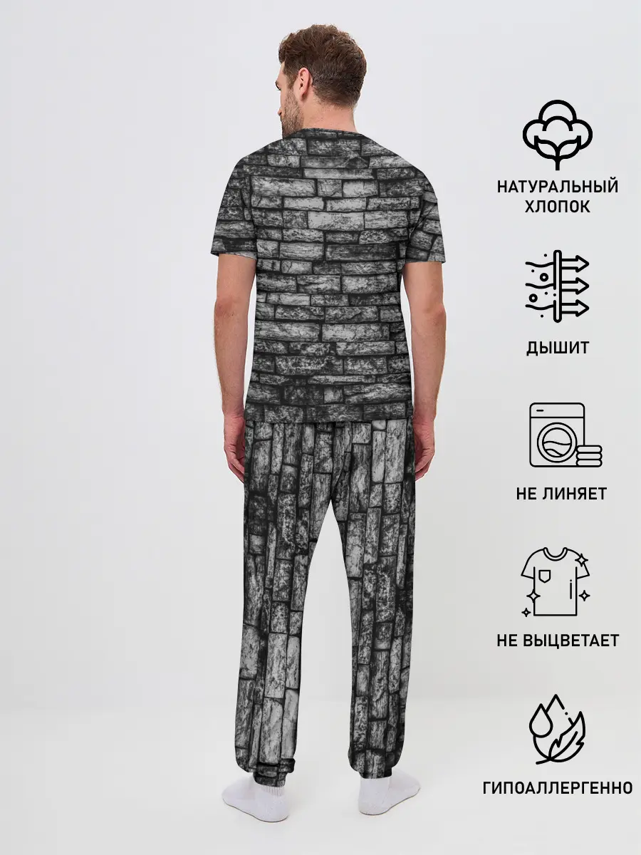 Мужская пижама с брюками / Friday Night Funkin Bomb man B