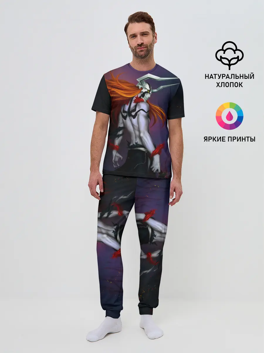 Мужская пижама с брюками / Bleach Ichigo Kurosaki