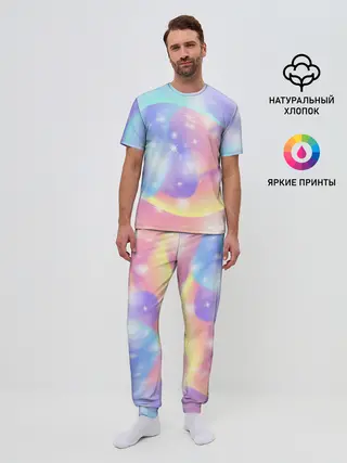 Мужская пижама с брюками / Волшебные тропы