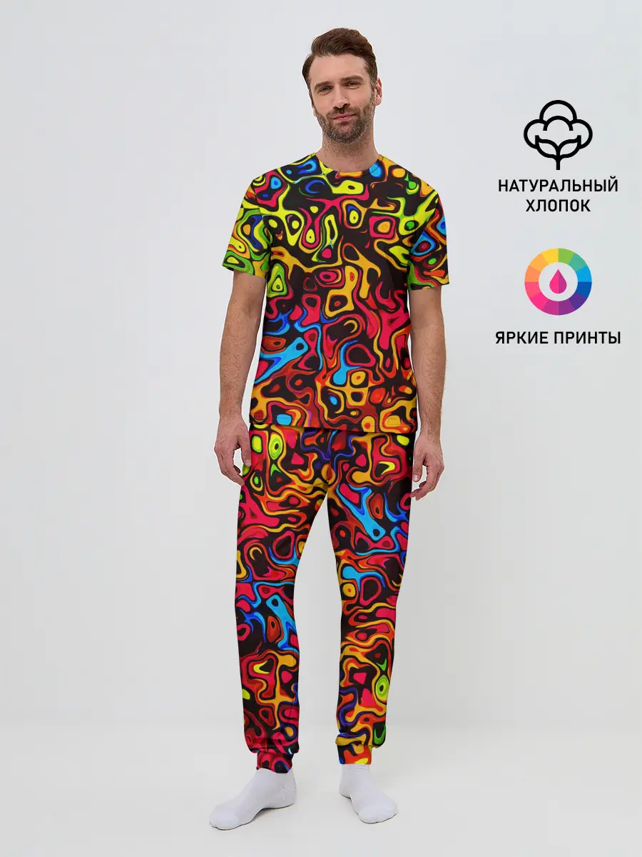 Мужская пижама с брюками / LIQUID