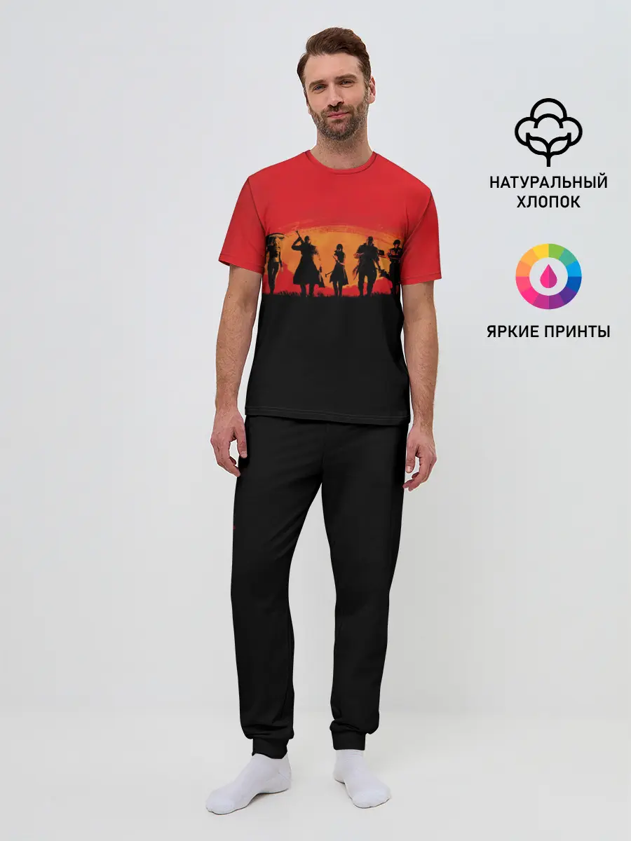 Мужская пижама с брюками / DMC x RDR