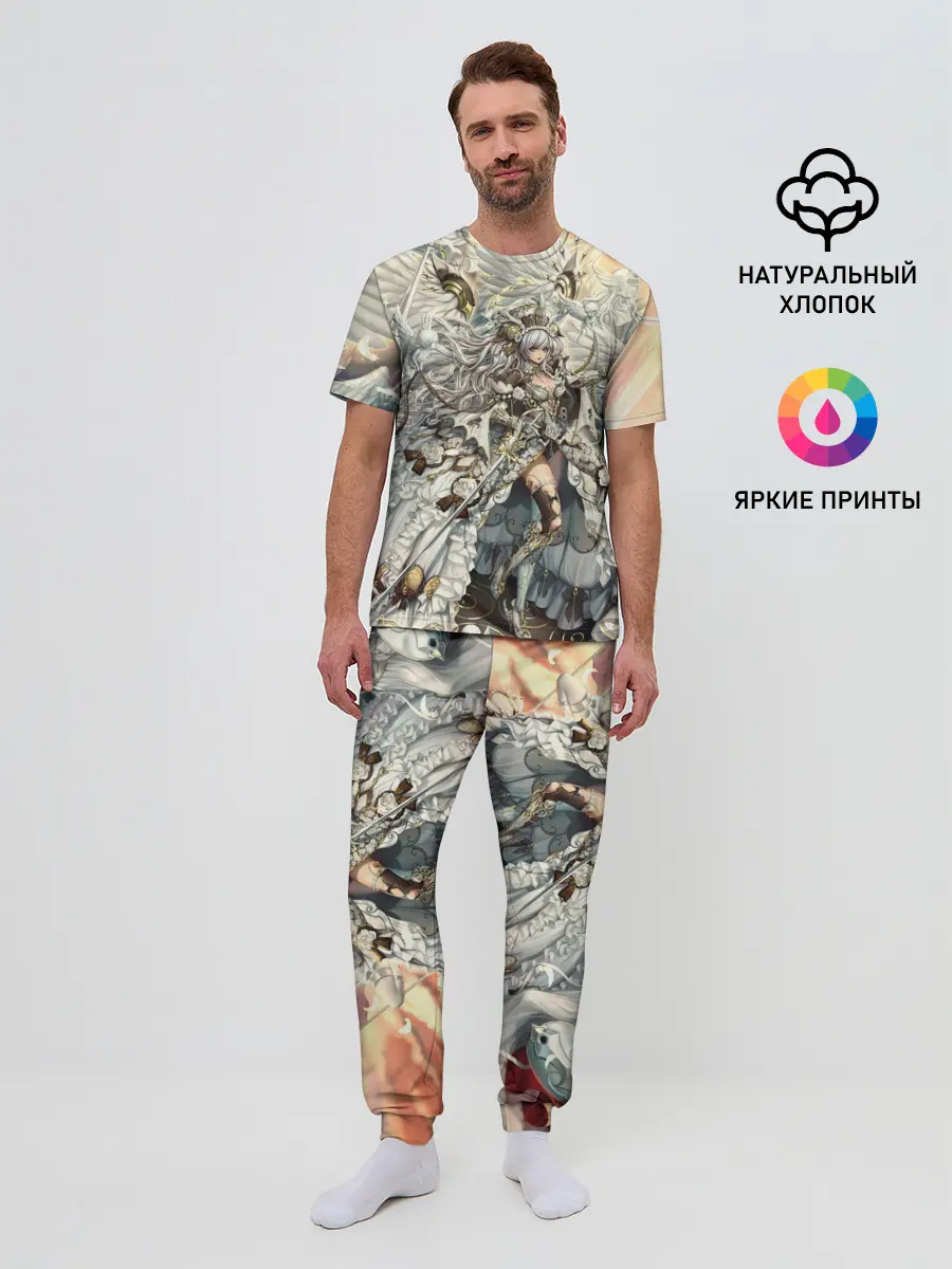 Мужская пижама с брюками / Anime angel