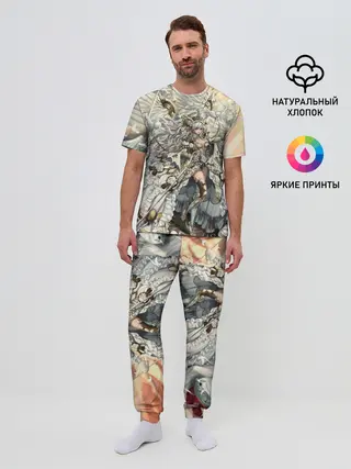 Мужская пижама с брюками / Anime angel