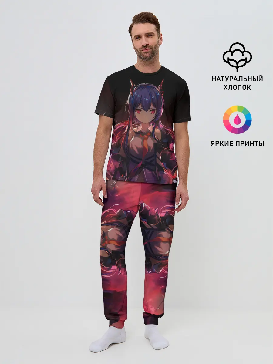 Мужская пижама с брюками / Wawazi Arknights