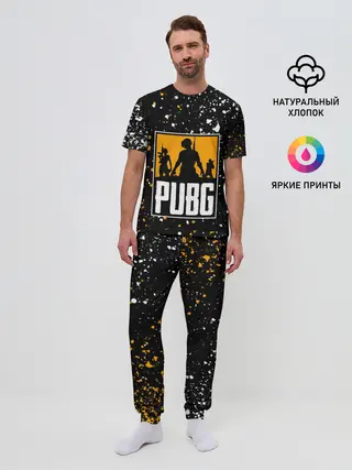 Мужская пижама с брюками / PUBG / ПАБГ / ГРАНЖ