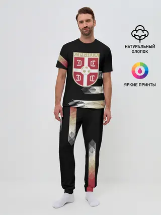 Мужская пижама с брюками / Сборная Сербии