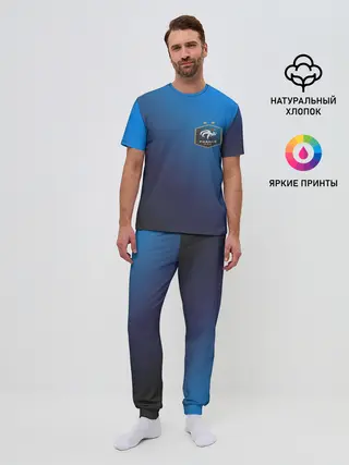 Мужская пижама с брюками / Сборная Франции