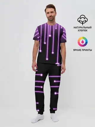 Мужская пижама с брюками / LIGHT