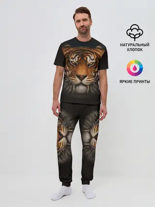 Мужская пижама с брюками / TIGER