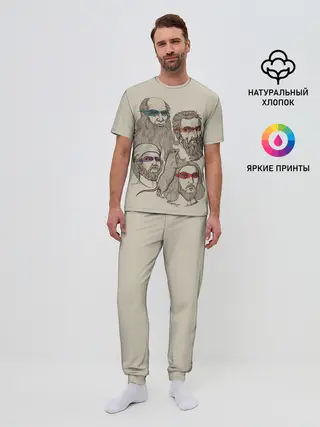 Мужская пижама с брюками / Они вам не черепашки ниндзя