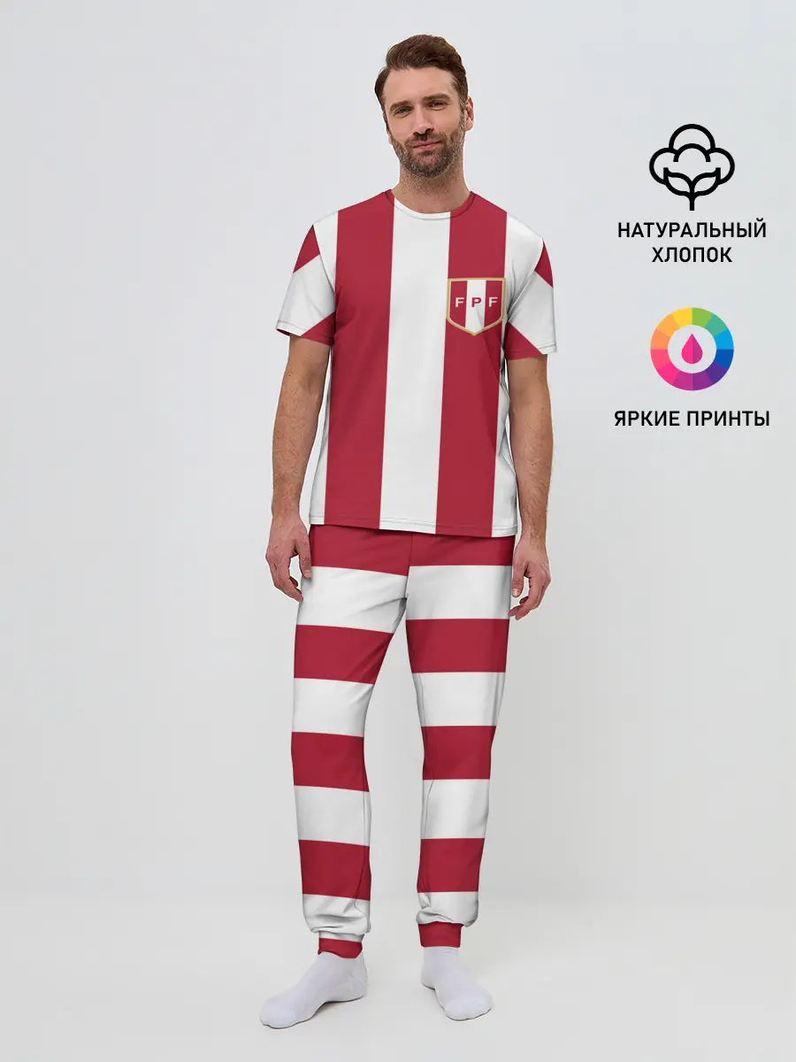 Мужская пижама с брюками / Сборная Перу.