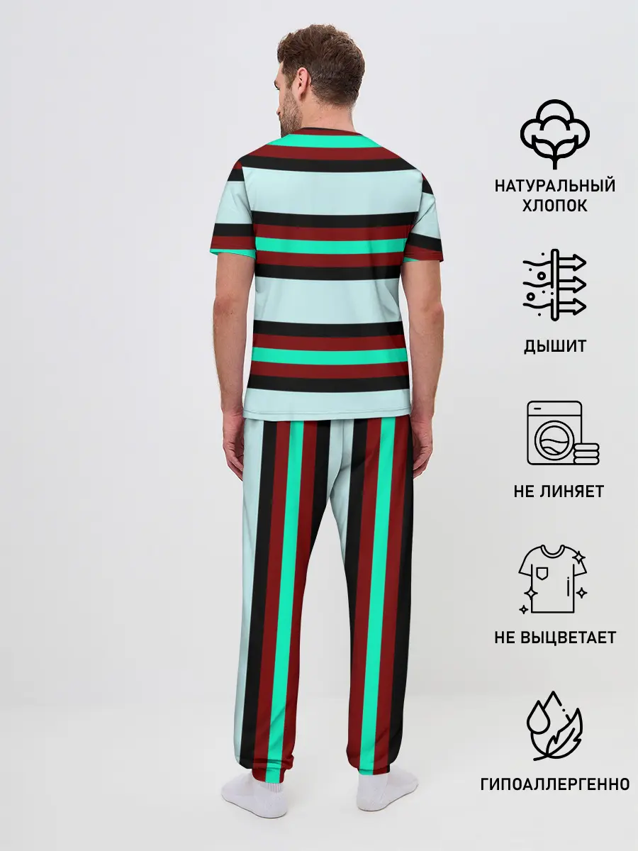 Мужская пижама с брюками / Сборная Португалии.