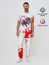 Мужская пижама с брюками / Танджиро и Незуко в огне