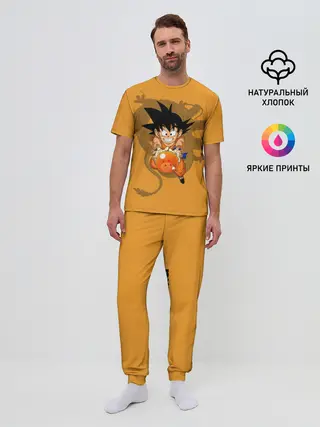 Мужская пижама с брюками / Kid Goku