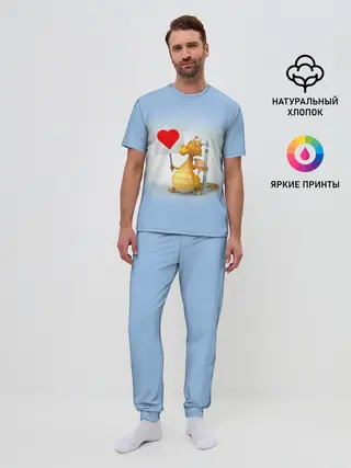 Мужская пижама с брюками / Dragon doc | Доктор драго