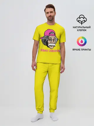 Мужская пижама с брюками / Albert Einstein