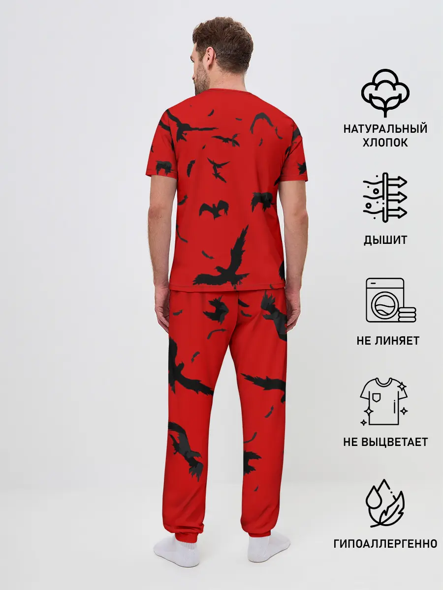 Мужская пижама с брюками / Аниме Итачи Фото