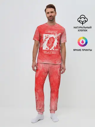 Мужская пижама с брюками / Кокушибо | Клинок, рассекающий демонов
