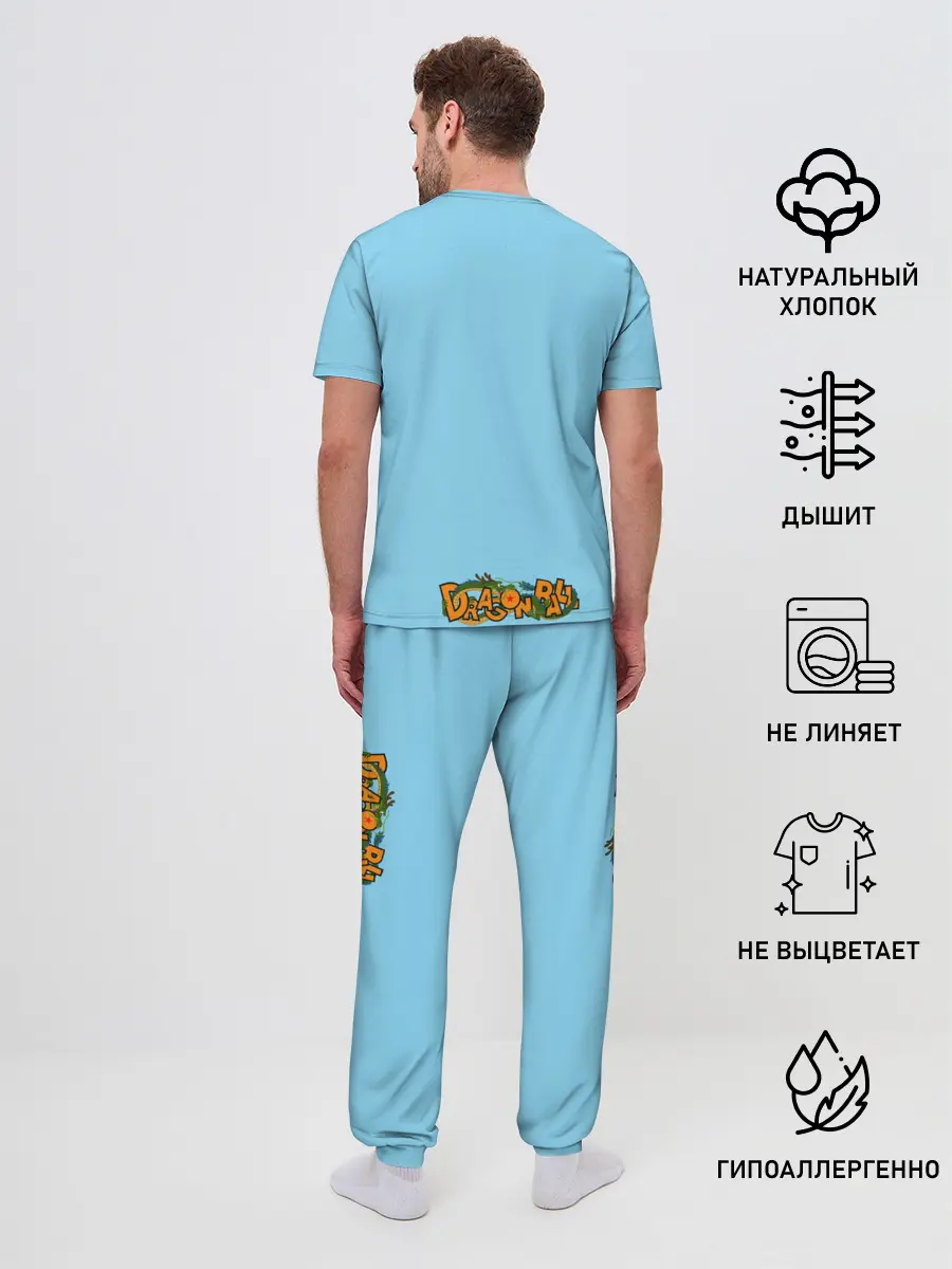 Мужская пижама с брюками / Sweet Goku
