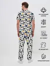 Мужская пижама с брюками / Итальянский Узор Терраццо