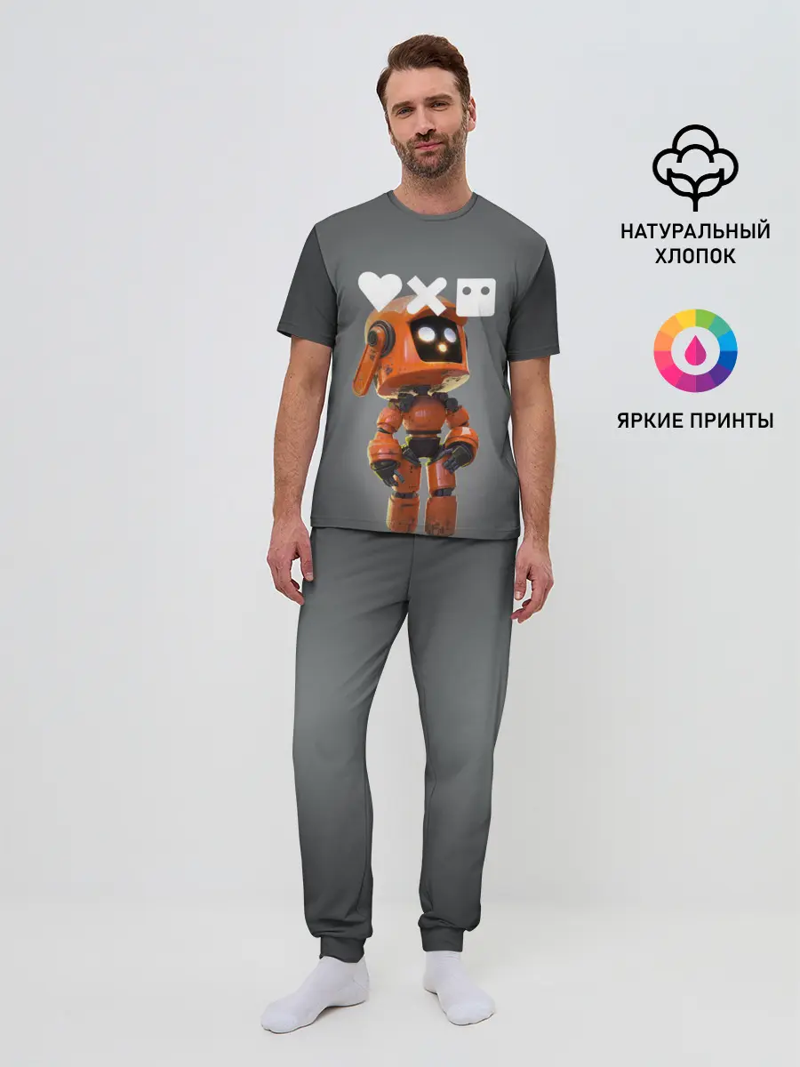 Мужская пижама с брюками / Love, Death and Robots | K-VRC