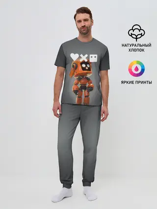 Мужская пижама с брюками / Love, Death and Robots | K-VRC