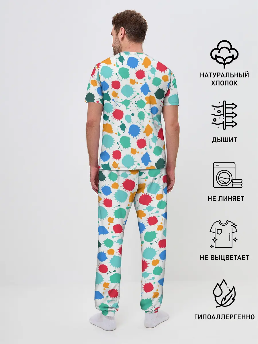 Мужская пижама с брюками / Дораэмон и компания