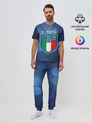 Мужская пижама с брюками / Сборная Италии