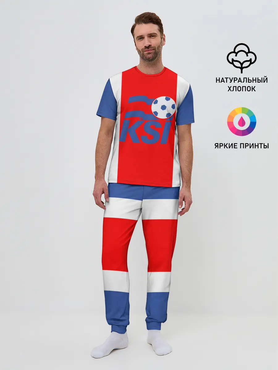 Мужская пижама с брюками / Сборная Исландии