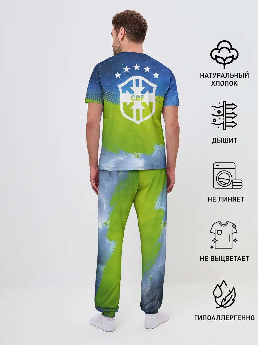 Мужская пижама с брюками / Роберто Карлос | Бразилия