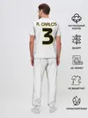 Мужская пижама с брюками / Р. Карлос | футболка Реала