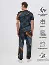 Мужская пижама с брюками / 3D VIP GOLD CORNERS