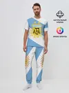 Мужская пижама с брюками / Сборная Аргентины + спина